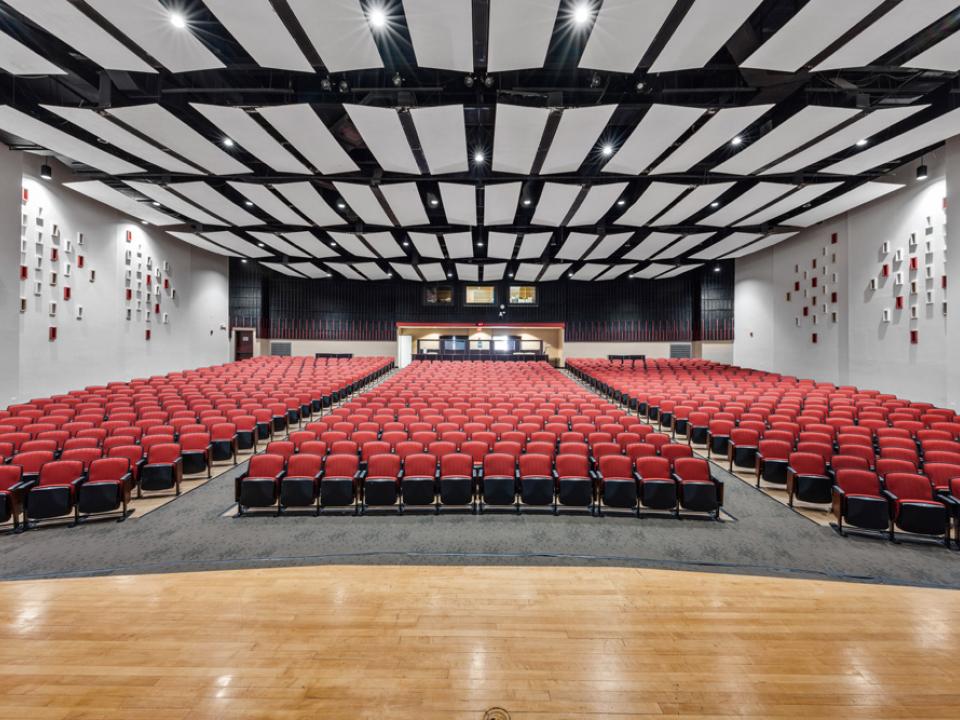 James Weldon Johnson Auditorium Stage View