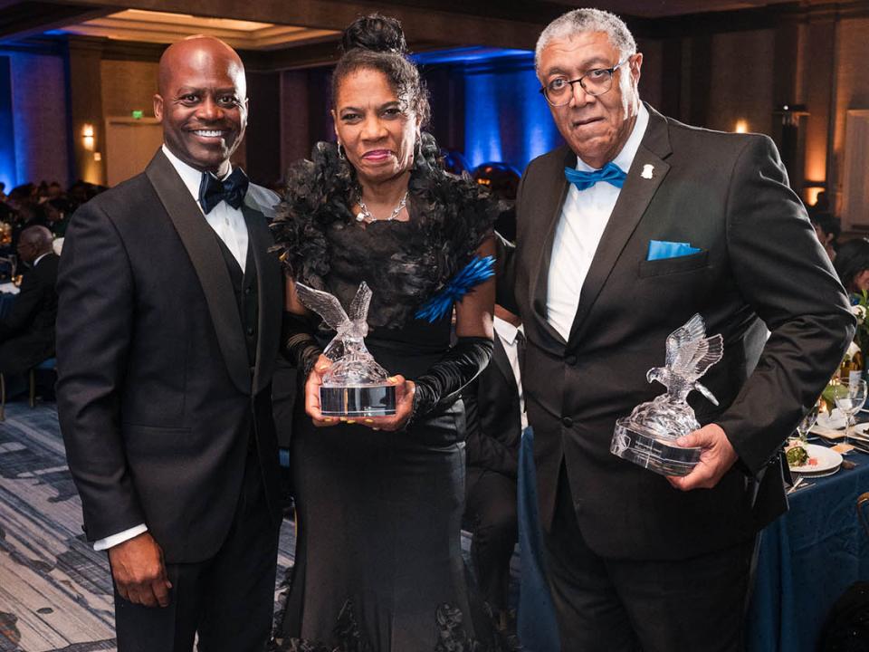 Coppin_Gala_2025_Honorees Mr. and Mrs. Barland