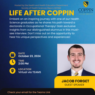 Image for Life After Coppin with Jacob Forget event